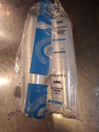 Confezione Bicchieri Acqua 200 Cc