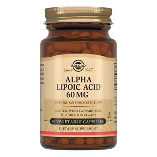 Solgar Альфа-ліпоєва Кислота Капсули 60 Мг №30