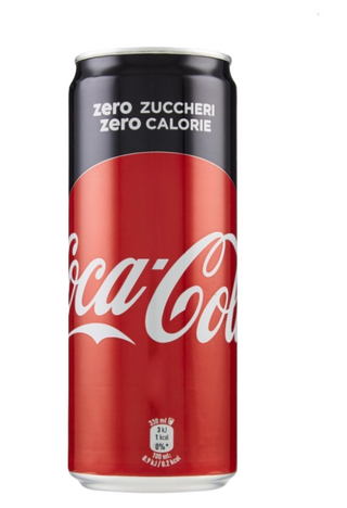 Coca-cola Zero Lattina 330 Ml