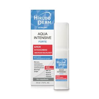 Крем Інтенсивно Зволожуючий Aqua Intensive Forte Hirudo Derm Extra Dry 50 Мл