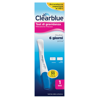 CLEARBLUE TEST GRAVIDANZA RILEVAZIONE PRECOCE 1 PEZZO
