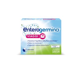 ENTEROGERMINA VIAGGI 12 BUSTINE OROSOLUBILI