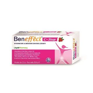 BENEFFECT - C-Stop Integratore Alimentare 14 Stick - 971347582