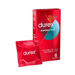DUREX - Supersottile Close Fit 6 Profilattici - 985914035