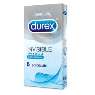 DUREX - Invisible 6 Preservativi - 970335232