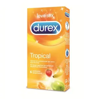 DUREX - Tropical Easy-On 6 Profilattici - 912380209
