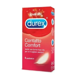 DUREX - Contatto Comfort x6 Profilattici - 924893720