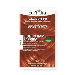 EUPHIDRA - Colorpro Xd 744 Tonalità  Biondo Rame Paprika - 944025422