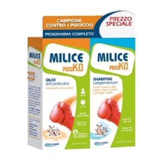 MILICE - PidoK.O. Kit Olio Anti-pediculosi 75 ml+ Shampoo Complementare 150 ml - 930129628