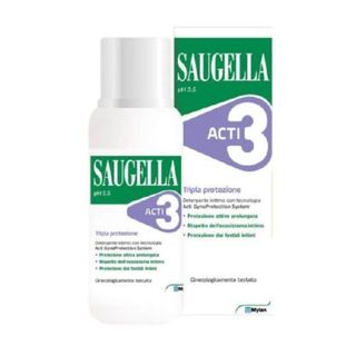 SAUGELLA - Acti3 Detergente Intimo 250 ml - 942872209