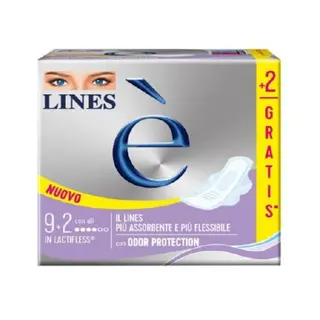 LINES - E' Ali Carry Pack 9+2 Pezzi - 984787580