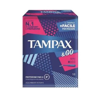 TAMPAX - Tampax & Go Mini 18 pezzi - 972501391