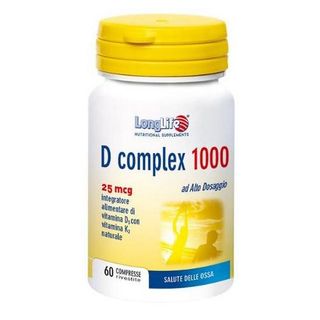 LONGLIFE - D Complex 1000 25 mcg 60 Compresse - 933484178
