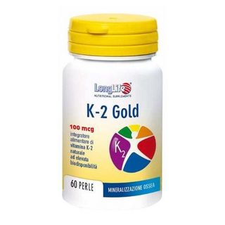 LONGLIFE - K-2 Gold 100 mcg 60 Perle - 943328120