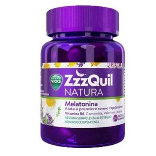VICKS - ZzzQuil Natura Integratore Per Il Sonno 30 Pastiglie Gommose - 976597068