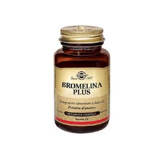SOLGAR - Bromelina Plus 60 Capsule - 943802052