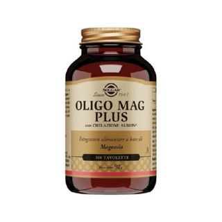 SOLGAR - Oligo Mag Plus 100 Tavolette - 945150668