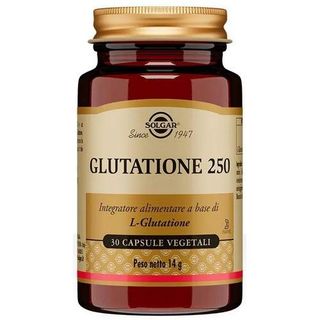 SOLGAR - Glutatione 250 Integratore 30 Capsule Vegetali - 943320299