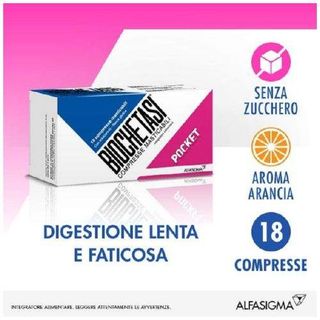 BIOCHETASI - Pocket 18 Compresse Masticabili - 974034439