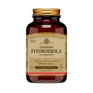 SOLGAR - Fitorodiola 60 Capsule Vegetali - 943082154
