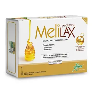 ABOCA - Melilax Pediatric 6 Microclismi da 5 g Ciascuno - 932501416