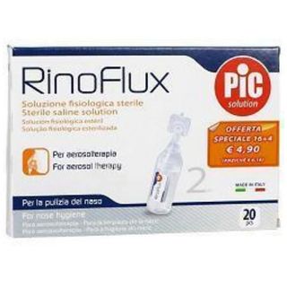 PIC SOLUTION - Rinoflux Soluzione Fisiologica 2 ml 20 Flaconcini - 925366763