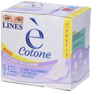 LINES E' COTONE ALI 9+1PZ