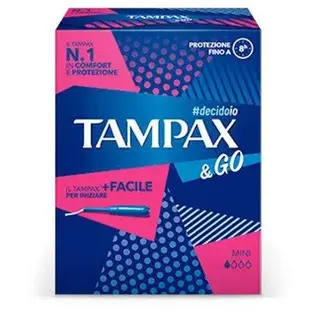 TAMPAX &GO MINI 18PZ