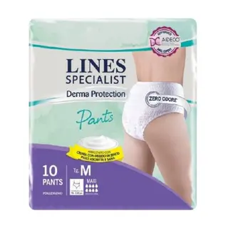 LINES SPECIALIST - Derma Protection Pants Maxi Taglia M 10 Pannoloni - 983273929