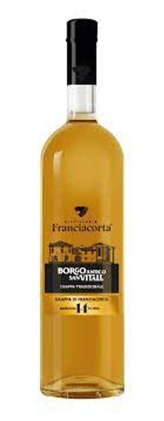 Grappa Borgo San Vitale 1l Franciacorta 14 Mesi Baricata