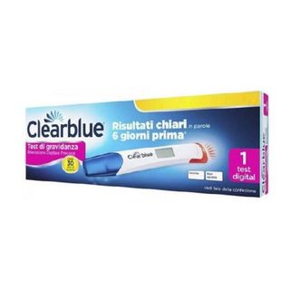 CLEARBLUE - Test Gravidanza Digitale Precoce 1 Test - 980285795