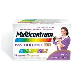 MULTICENTRUM - Neo Mamma DHA 30 Compresse + 30 Capsule Molli - 986699573
