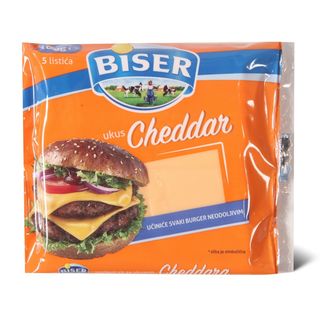 SIR TOPLJENI CHEDDAR 100G BISER