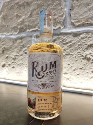 Rum Explorer Belize Agricolo 700 Ml 2/3 Anos