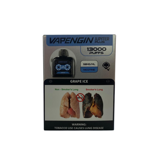 Vapengin Jupiter Plus Grape Ice Kit, 13000 Puffs