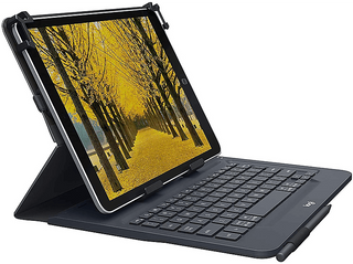 Logitech Universal Folio Per Tablet 9/10" Custodia Con Tastiera Connettività Bluetooth 3.0 Colore Nero - Acmlog920008335