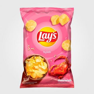 Чіпси Lay's 120г Зі Смаком Краб