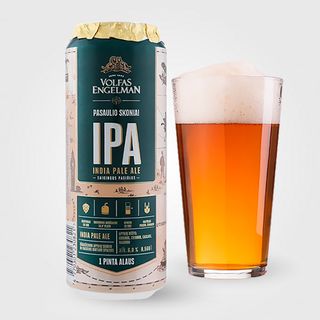 Пиво Volfas Engelman Ipa (568мл) З/б