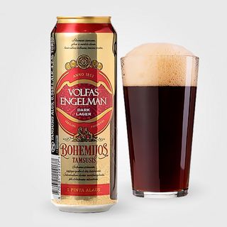 Пиво Volfas Engelman Bohemijos Dark (568мл) З/б