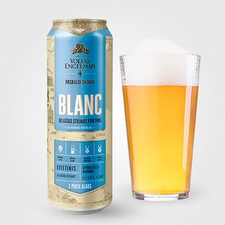 Пиво Volfas Engelman Blanc (568мл) З/б
