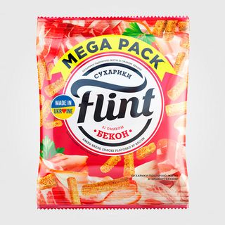 Сухарики Пшенично-житні Зі Смаком Бекон (110г)