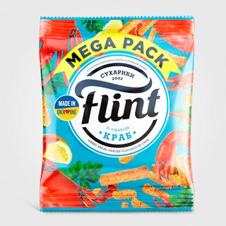 Сухарики Пшенично-житні Зі Смаком Краб (110г)