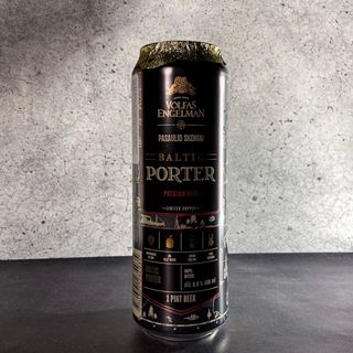 Пиво «volfas Engelman Baltic Porter» Ж/б