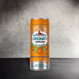 Borjomi «limonati Adjarian Mandarin» Газ Ж/б 0,33 Л