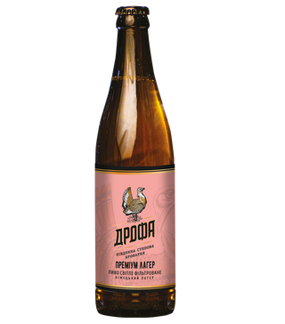 Дрофа Преміум Лагер Фільтроване (500мл)
