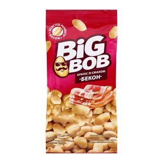 Арахіс Біг Боб Смажений Зі Смаком Бекон (60г)