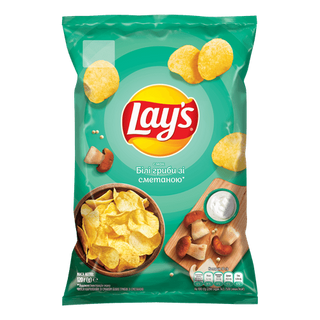 Лейс Білі Гриби (120г)