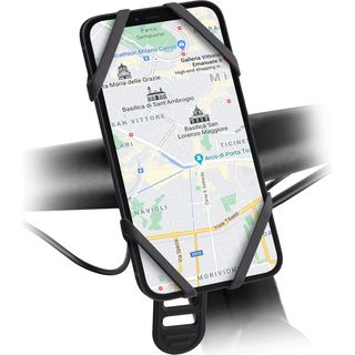 Suporte Bicicleta SBS E-Go Silicone Preto