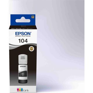 Flacone Inchiostro Epson T00p140 104 Nero Per Et-4800 Et-2864 Et-2875 Et-3850 - Crtepst00p140