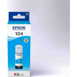 Flacone Inchiostro Epson T00p240 104 Ciano Per Et-4800 Et-2864 Et-2875 Et-3850 - Crtepst00p240